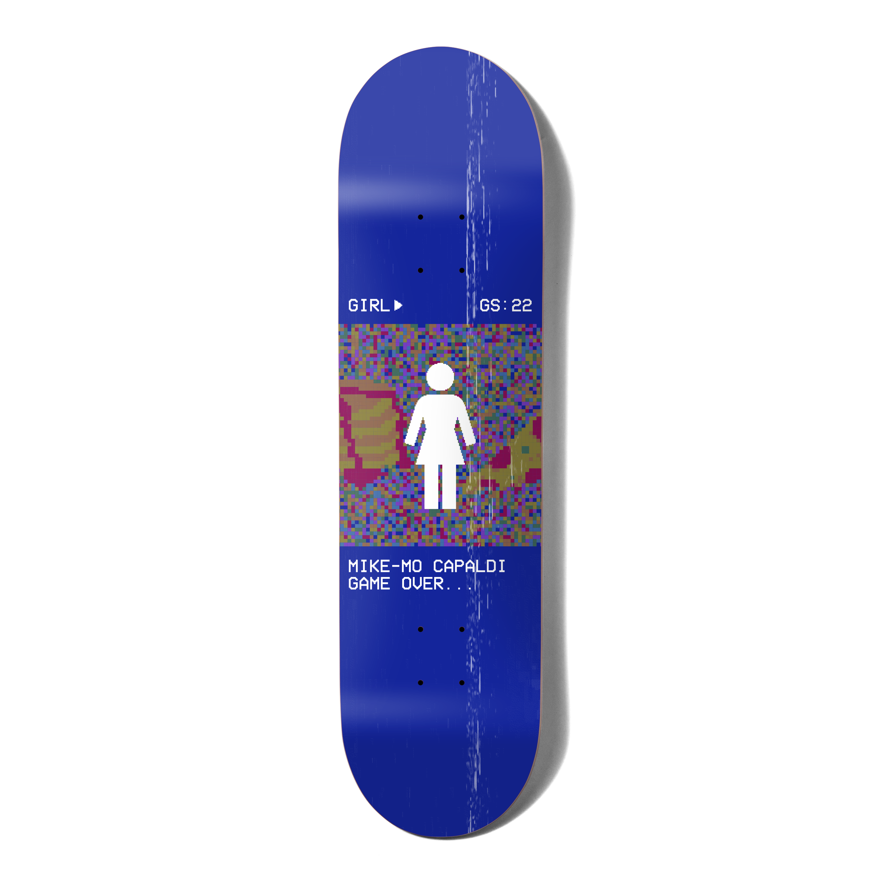 Girl Skateboard Deck Game Over One Off Mike Mo 8.25".png