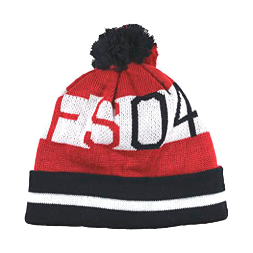 Fourstar Octin Pom Pom Beanie Red.jpg