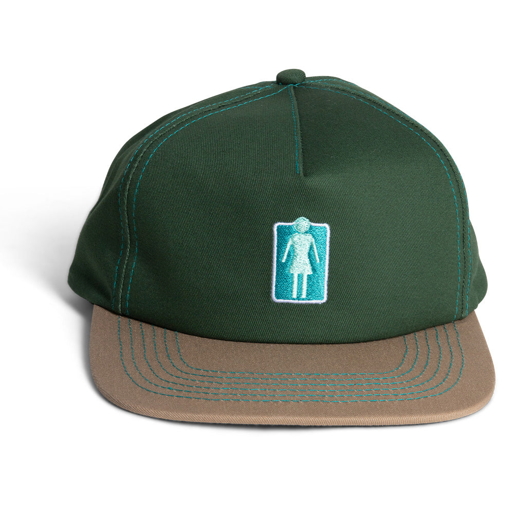 Girl 93 Til Lovers OG 5 Panel Hat Forest Green 2.jpg