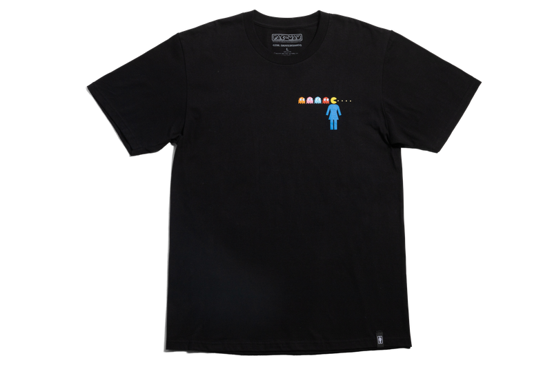 Girl OG Pac-Man Maze Tee Black.png