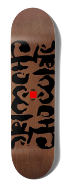 Chocolate Skateboard Deck Ink Blot Brown Chris Roberts Twin Tip 8.5".png