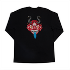 Chocolate Mask ls tee black backprint