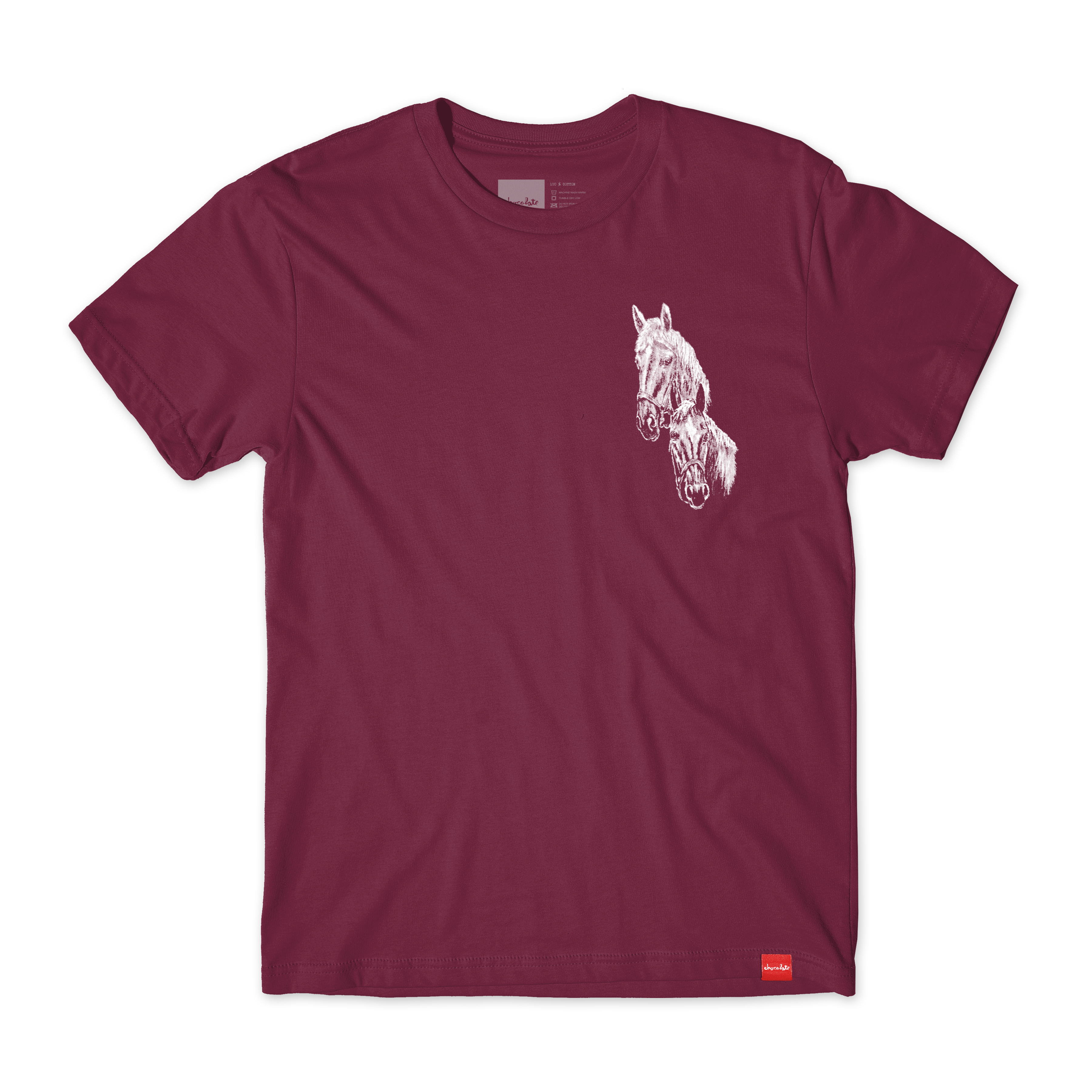 Chocolate San Choco Tee Burgundy W47D4.png