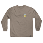 Girl Gridbox LS Tee Khaki W47D4.png