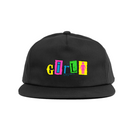 Girl Out to Lunch Twill 5-Panel Black.png