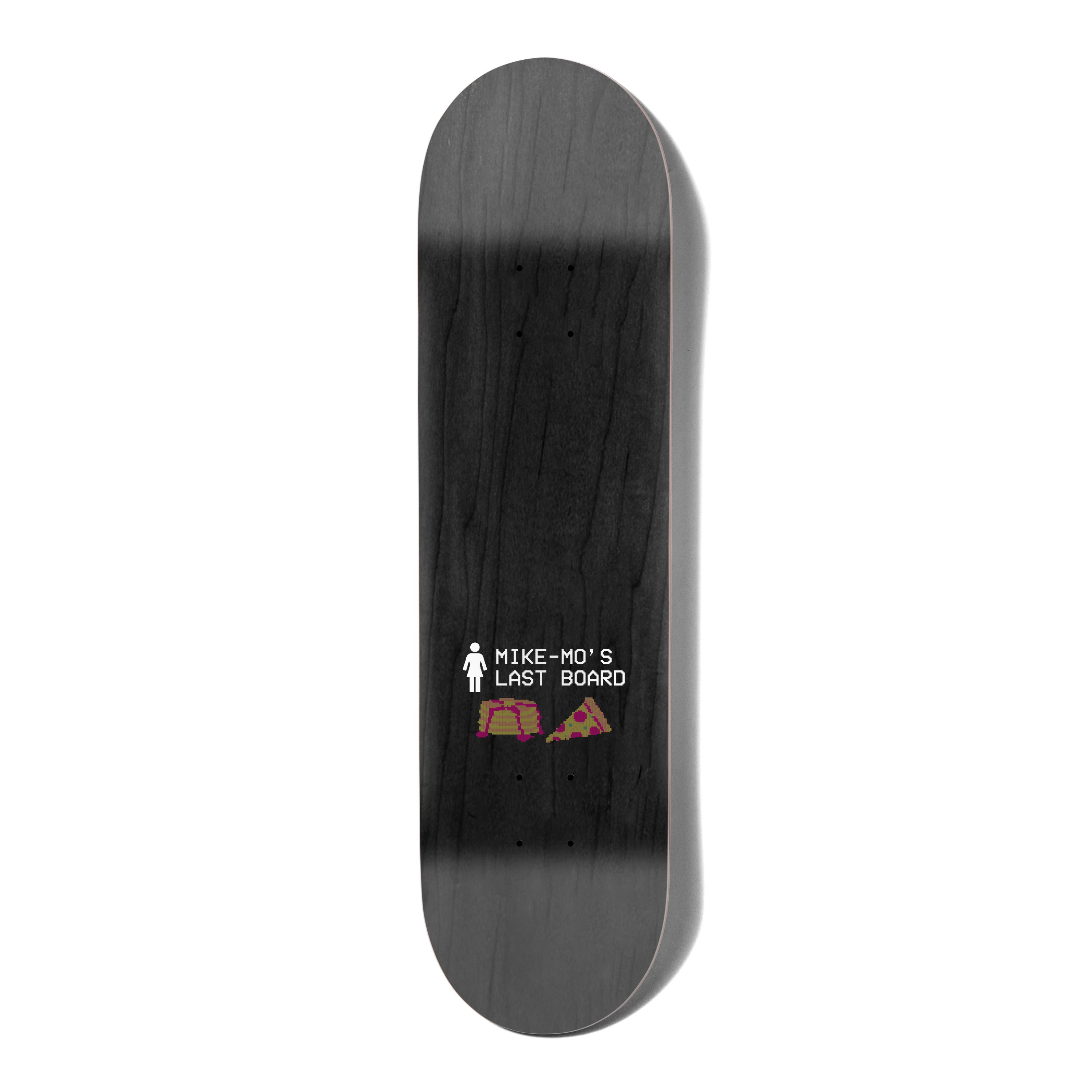 Girl Skateboard Deck Game Over One Off Mike Mo 8.25" top.png