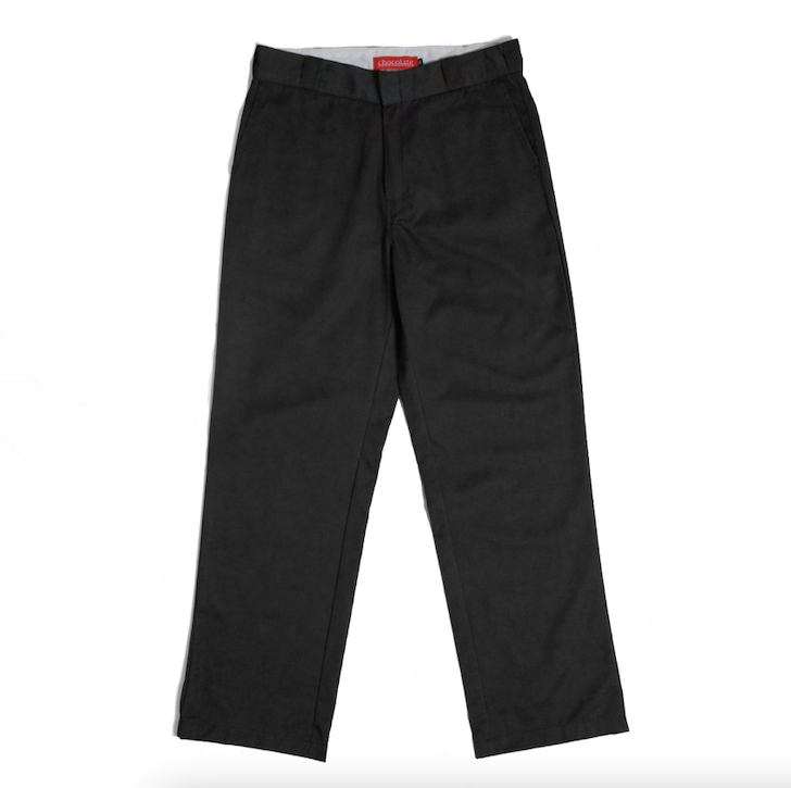 Chocolate Work Chino Pants Black.png