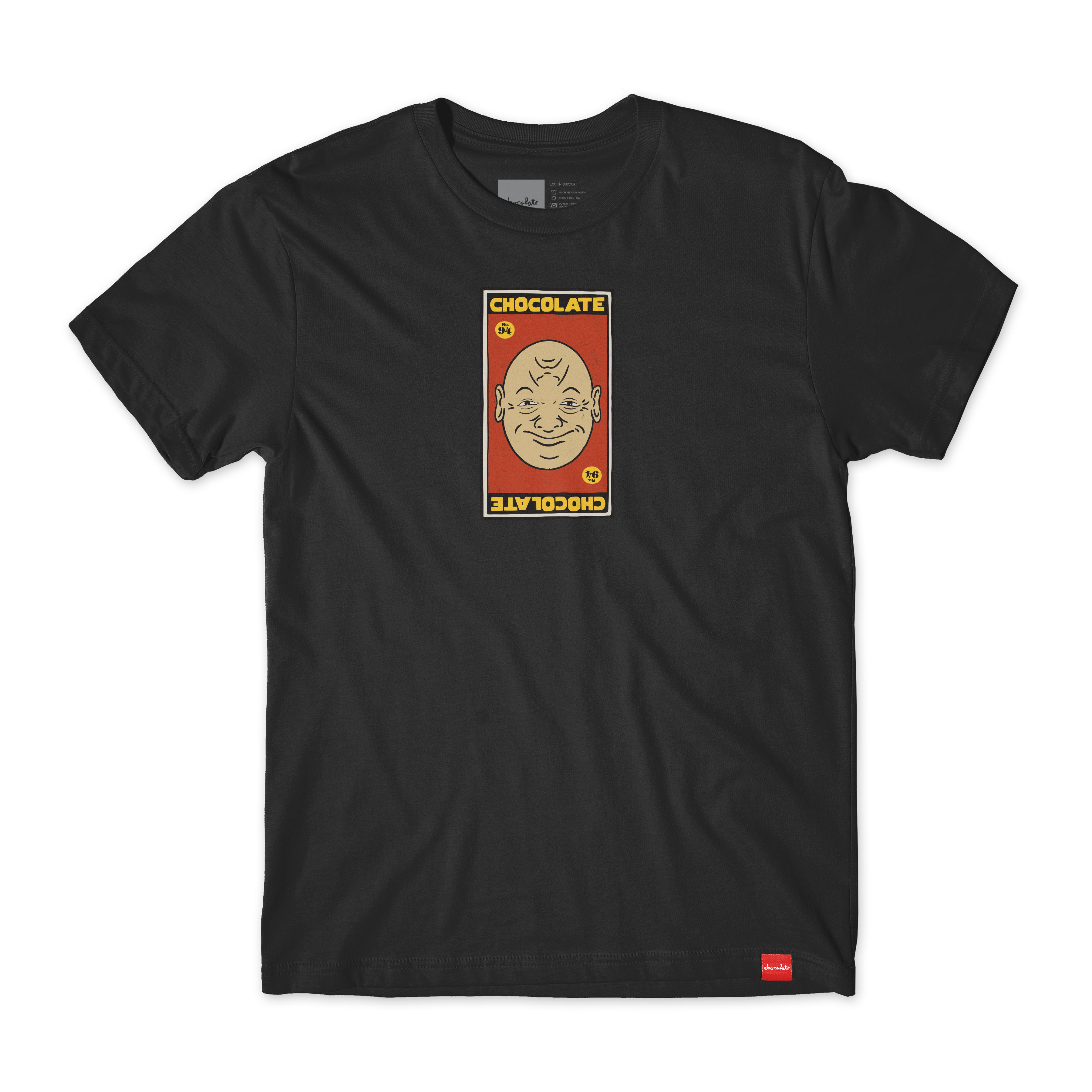 Chocolate Magic Head Baldy Tee Black W44.png