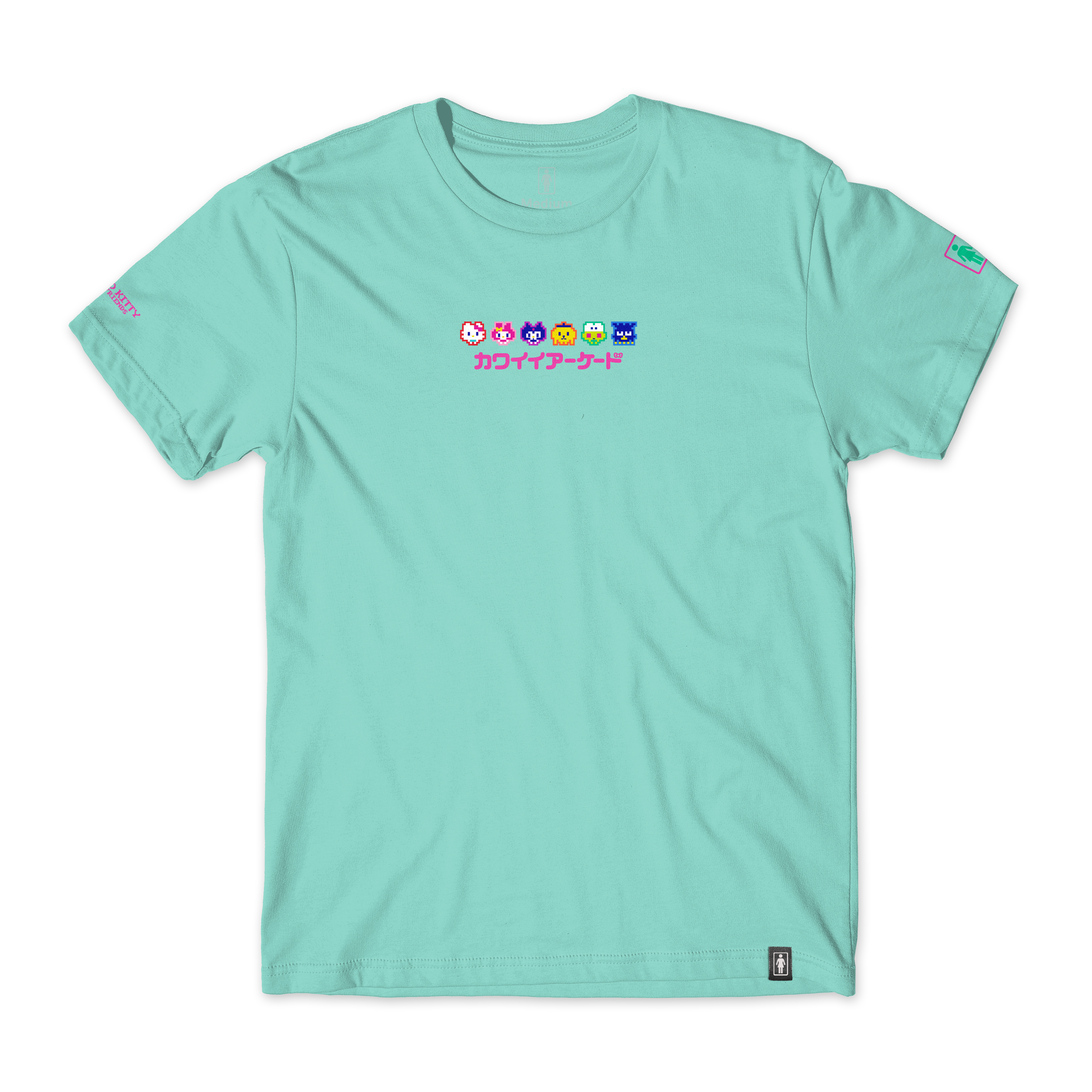 Girl Sanrio Kawaii Arcade Tee Island Reef.png