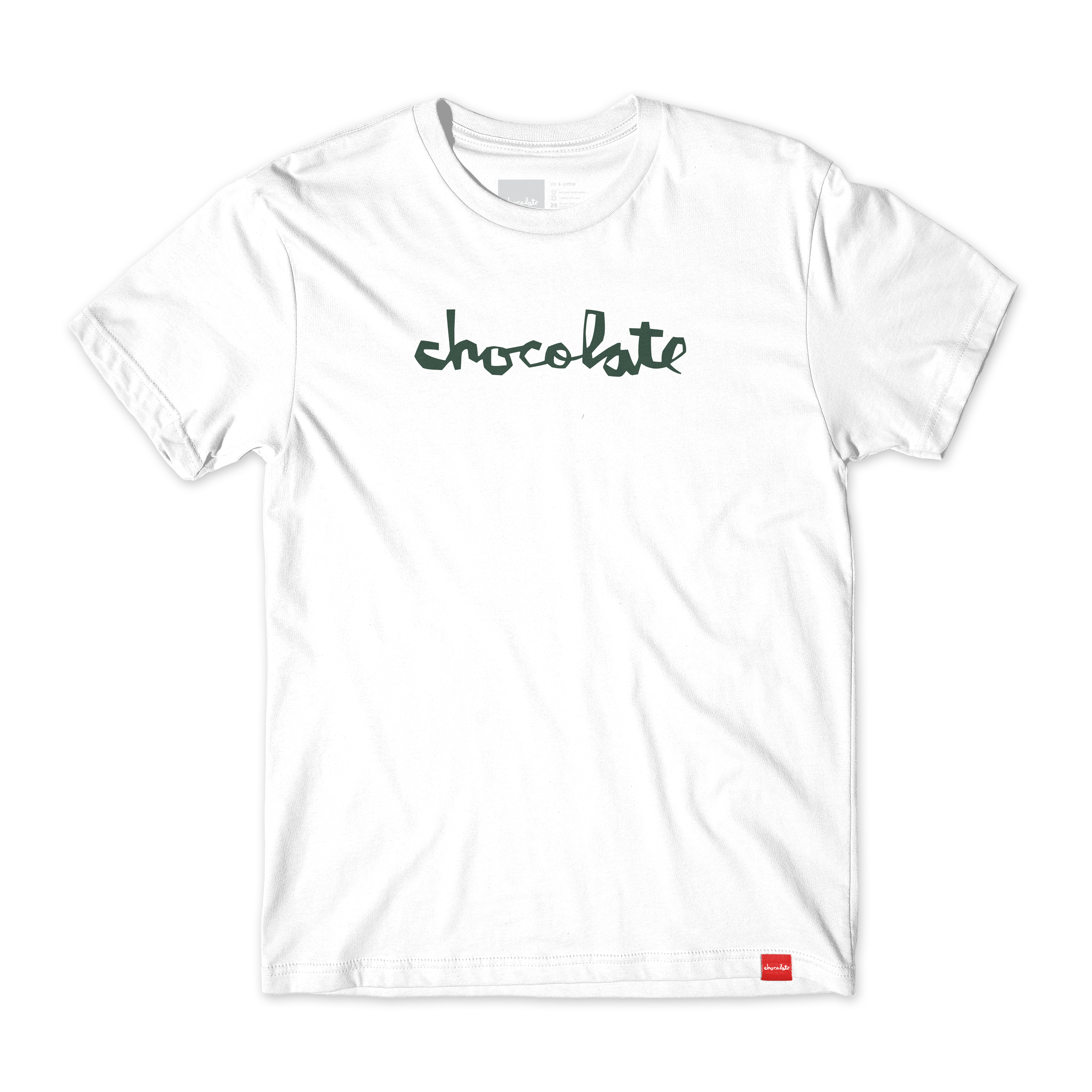 Chocolate Chunk Tee White Green.png