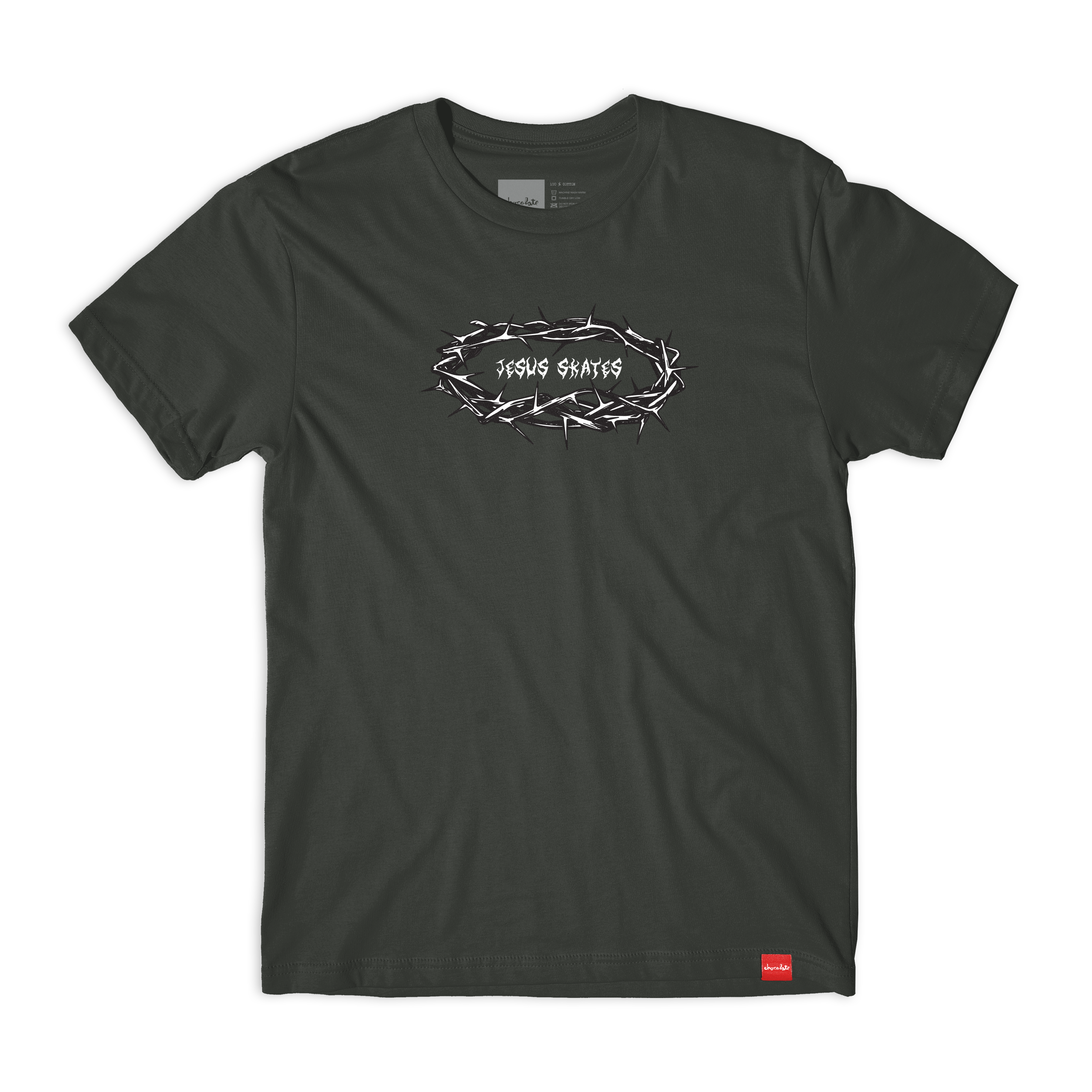 Chocolate Jesus Skates Tee Asphalt W45.png