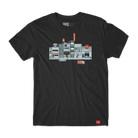 Chocolate Pixel City Tee Black.png