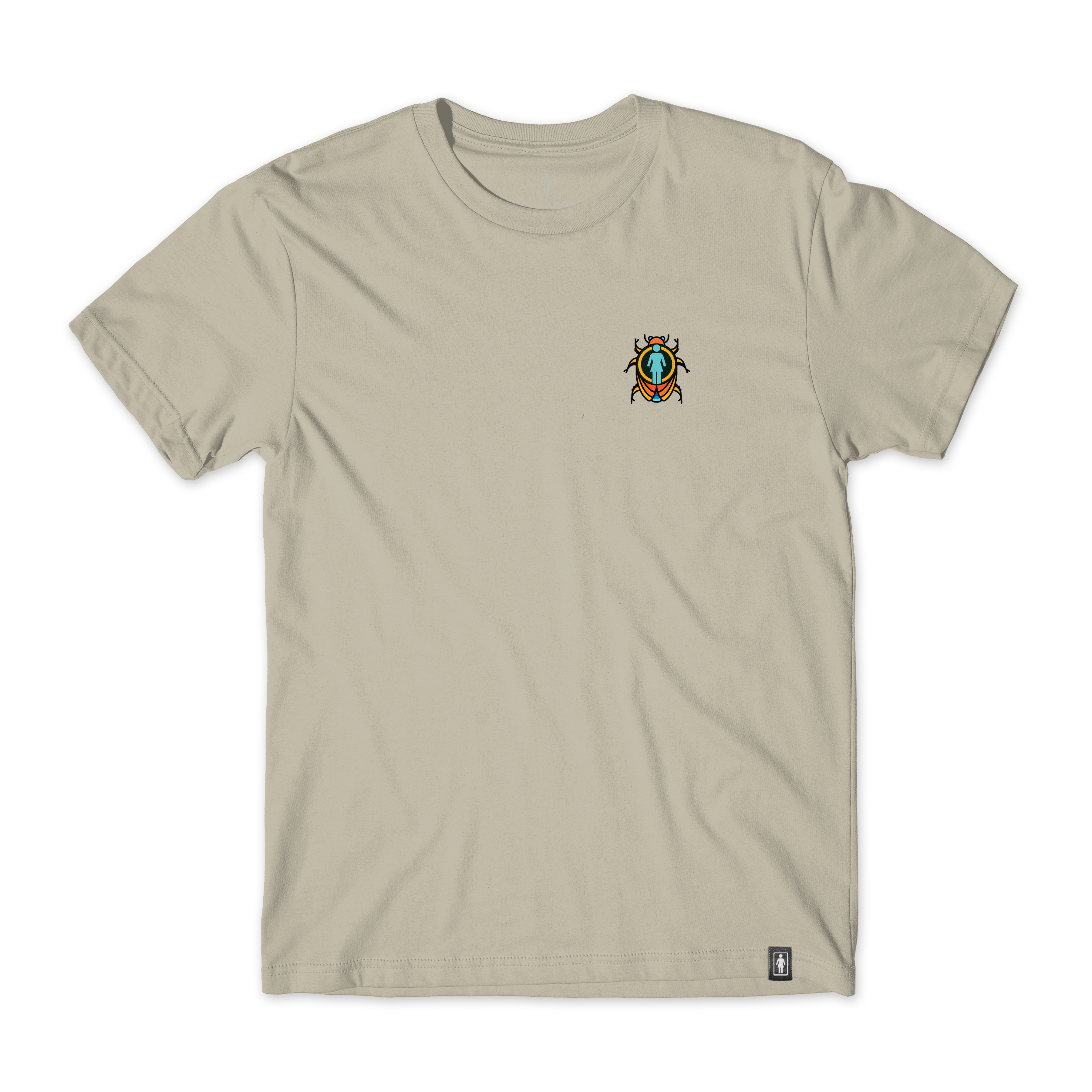 Girl Beetle Boss Tee Sand.png