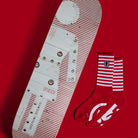 Girl Skateboard Deck (RED) Stripe Breana Geering 03.jpg