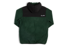 Chocolate Polar Fleece Pullover Black/Green back