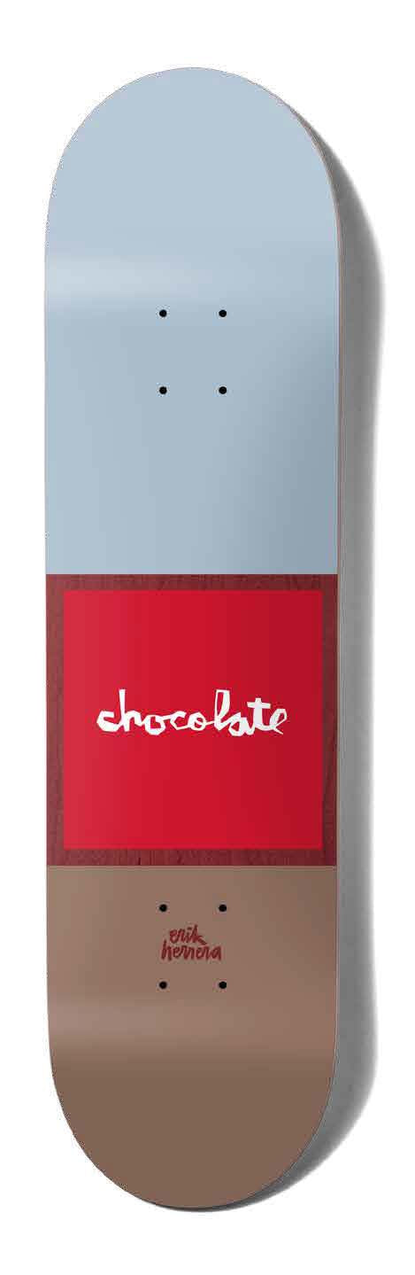 Chocolate Skateboard Deck Red Square Erik Herrera.jpg