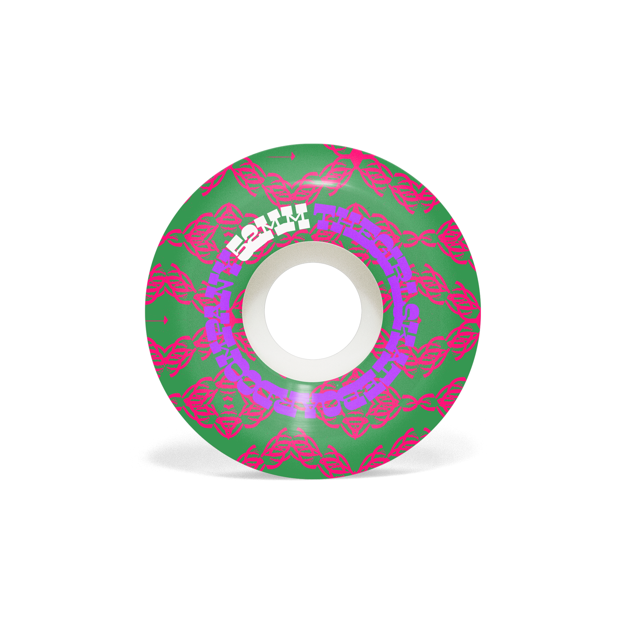 Girl Vibrations Conical Skateboard Wheels 52mm w41d2.png