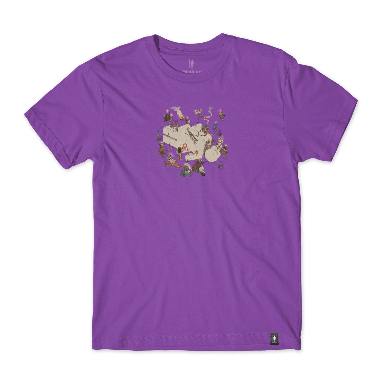 Girl Monumental Tee Purple.png